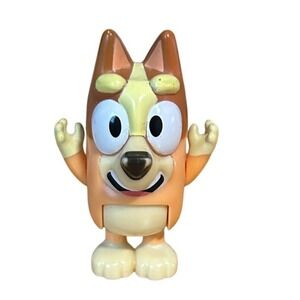 Bluey Bingo Heeler Articulated Toy Figure Small Orange Dog Character